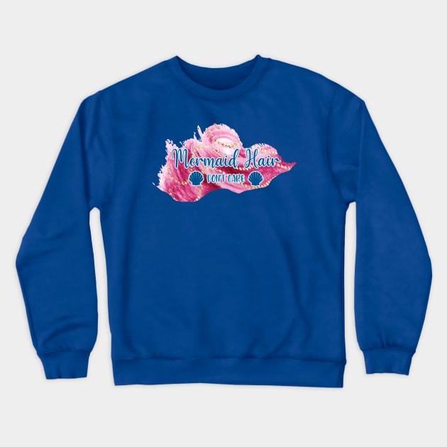 Mermaid Hair Crewneck Sweatshirt by FamilyCurios